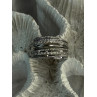 Beautiful Design 925 Sterling Silver CZ Ring Size 7 & 8