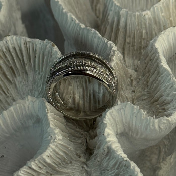 925 Sterling Silver Ring Size 7 (adjustable)