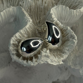 925 Sterling Silver Drop Earrings Length 0.66 Inch