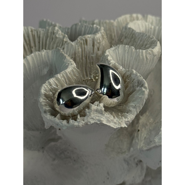 925 Sterling Silver Drop Earrings Length 0.66 inch