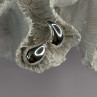 925 Sterling Silver Drop Earrings Length 0.66 Inch