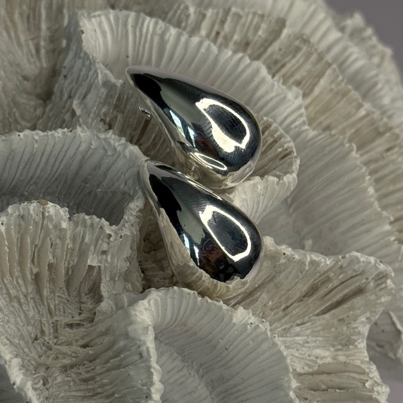 925 Sterling Silver Drop Earrings Length 1 Inch