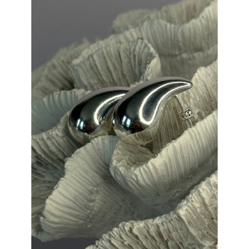 925 Sterling Silver Drop Earrings Length 1 inch