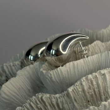 925 Sterling Silver Drop Earrings Length 1 Inch