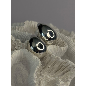 925 Sterling Silver Drop Earrings Length 1 inch