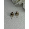 925 Sterling Silver Coral Earrings Length 0.30 Inch