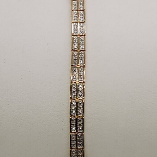 925 Sterling Silver Vermeil Diamonds 