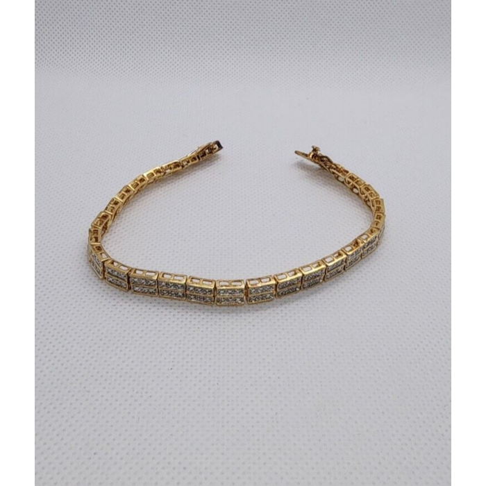 925 STERLING SILVER VERMEIL DIAMONDS 