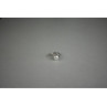 925 Sterling Silver Pearl & Colorless Spinel Ring Size 8