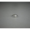 925 Sterling Silver Pearl & Colorless Spinel Ring Size 8