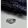 925 Sterling Silver Moonstone Ring Size 7