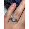 925 Sterling Silver Moonstone Ring Size 7