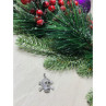 925 Sterling Silver CZ Skull Pendant