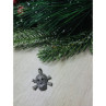 925 Sterling Silver CZ Skull Pendant
