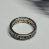 925 Sterling Silver Marcasite Ring Size 6