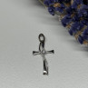 925 Sterling Silver Cross CZ Lenght 26.5 Mm