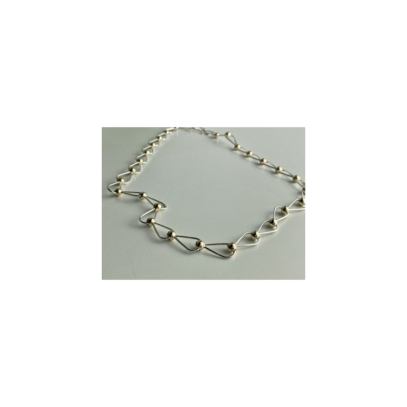 925 Sterling Silver Necklace Italy