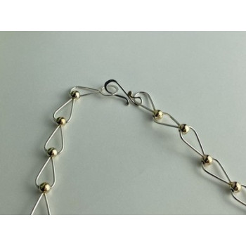 925 Sterling Silver Necklace Italy