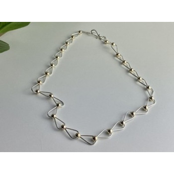925 Sterling Silver Necklace Italy