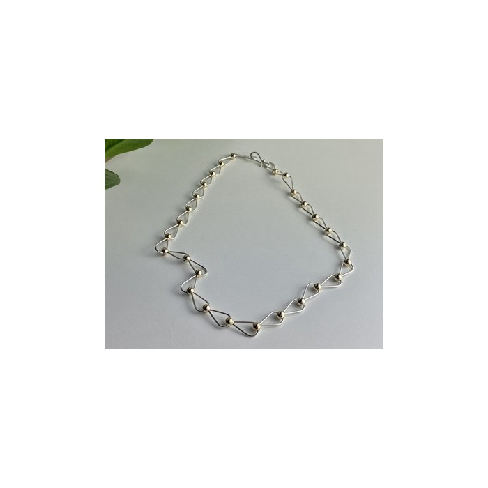 925 Sterling Silver Necklace Italy