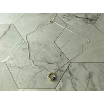 925 Sterling Silver Pearl Chain With Pendant Italy