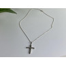 925 Sterling Silver Marcasites Chain with Cross