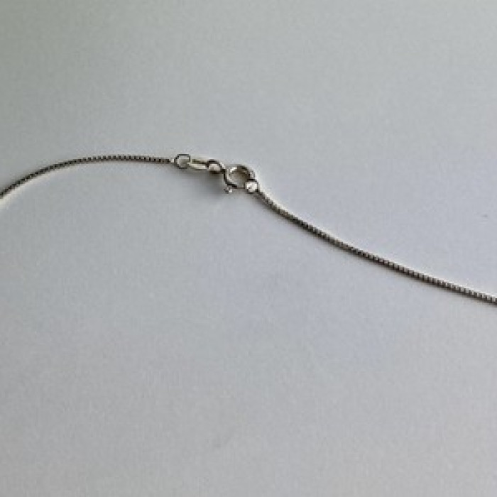 925 Sterling Silver Marcasites Chain With Cross
