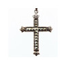 925 Sterling Silver Marcasites Chain with Cross