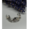 925 STERLING SILVER  PEARLS BROOCH