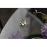 925 Sterling Silver CZ Butterfly Pendant