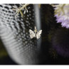 925 Sterling Silver CZ Butterfly Pendant