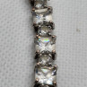 925 Sterling Silver Quartz Bracelet Size 7 IN