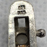 925 Sterling Silver Quartz Bracelet Size 7 IN
