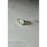 14K Yellow Gold Topaz Ring Size 9
