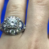 925 Sterling Silver CZ Ring Size 6.5