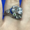 925 Sterling Silver CZ Ring Size 6.5