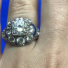 925 Sterling Silver CZ Ring Size 6.5