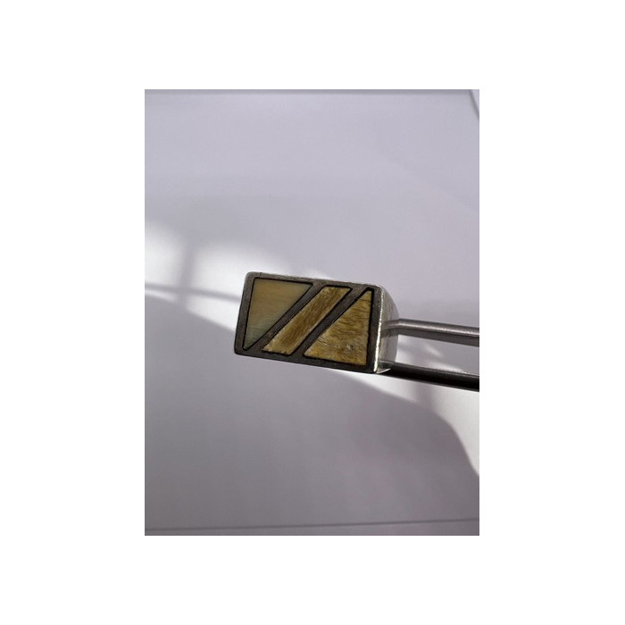 925 Sterling Silver Agate Ring Size 8