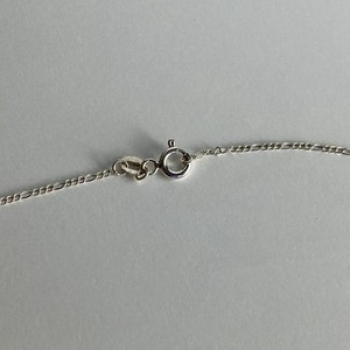 925 Sterling Silver Iolite Chain With Pendant