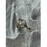925 STERLING SILVER PEARLS & RUBY RING SIZE 8