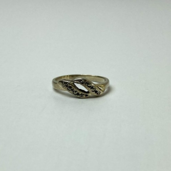 925 Sterling Silver Marcasites Ring Size 5.5