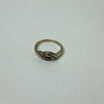 925 Sterling Silver Marcasites Ring Size 5.5