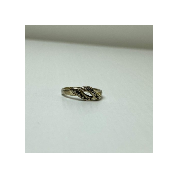 925 Sterling Silver Marcasites Ring Size 5.5