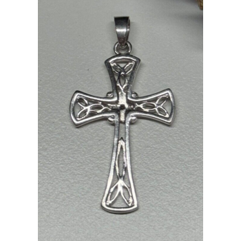 925 Sterling Silver Diamond Cross