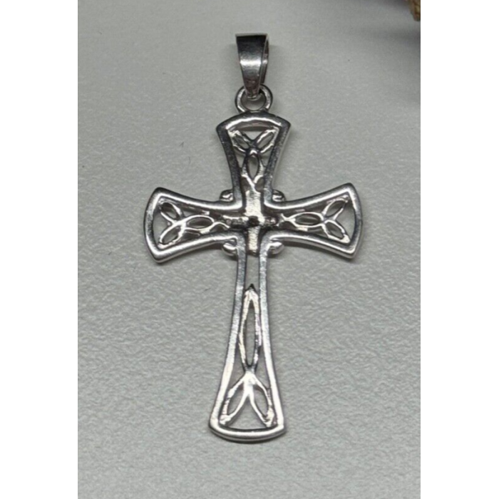 925 Sterling Silver Diamond Cross