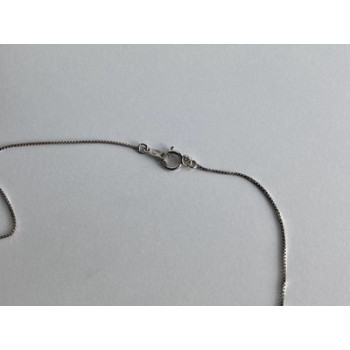 925 Sterling Silver White Tourmaline (Achroite) Chain with Pendant