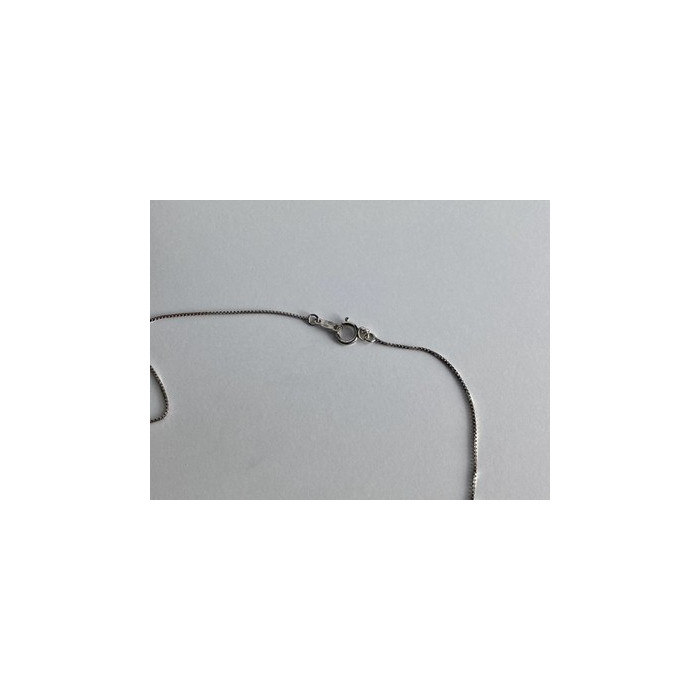 925 Sterling Silver White Tourmaline (Achroite) Chain with Pendant