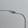 925 Sterling Silver White Tourmaline (Achroite) Chain With Pendant