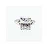 925 Sterling Silver CZ Ring Size 11.5