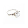 925 Sterling Silver CZ Ring Size 11.5